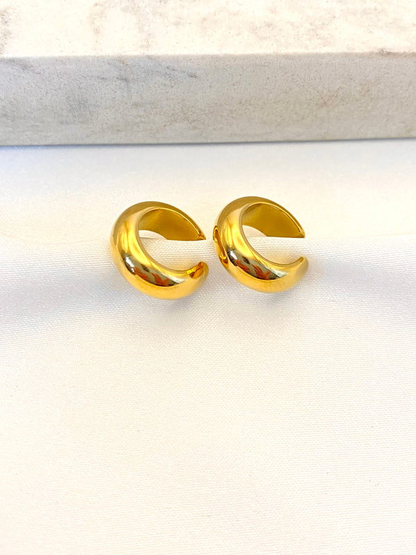 Set Earcuffs Lisos Acero