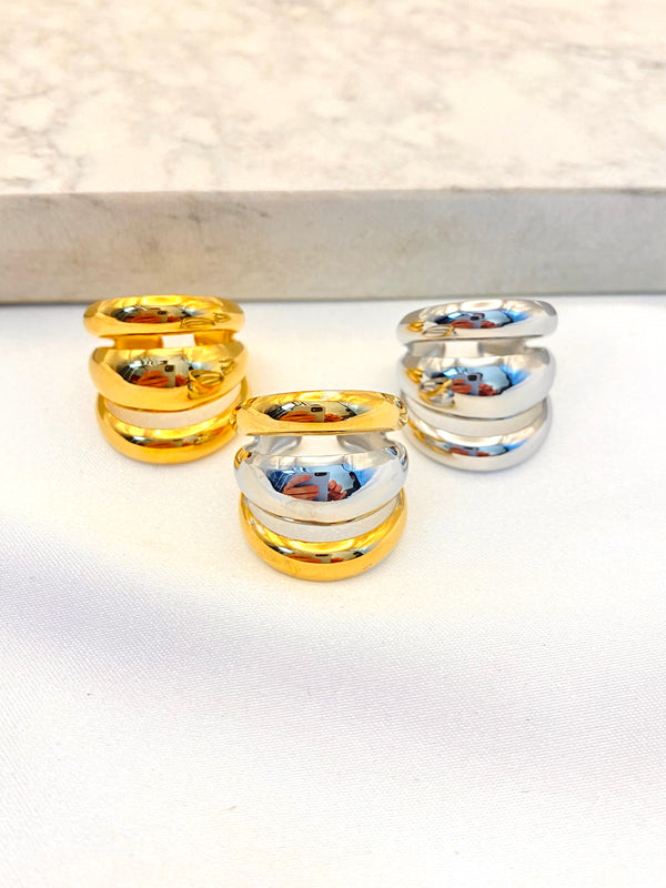 Anillo Triple Acero