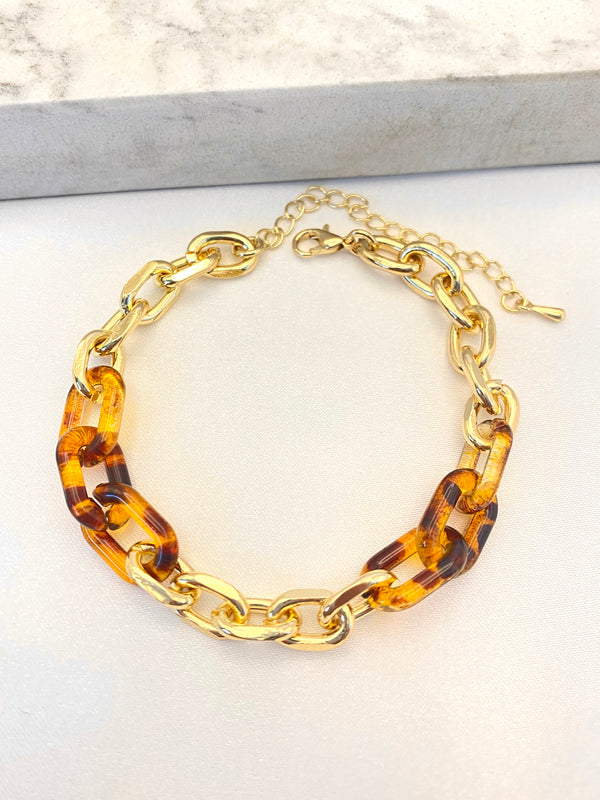 Pulsera Eslabones Carey