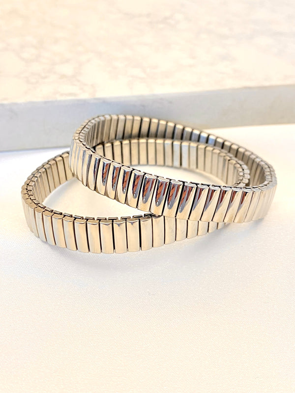 Pulsera Barritas Acero