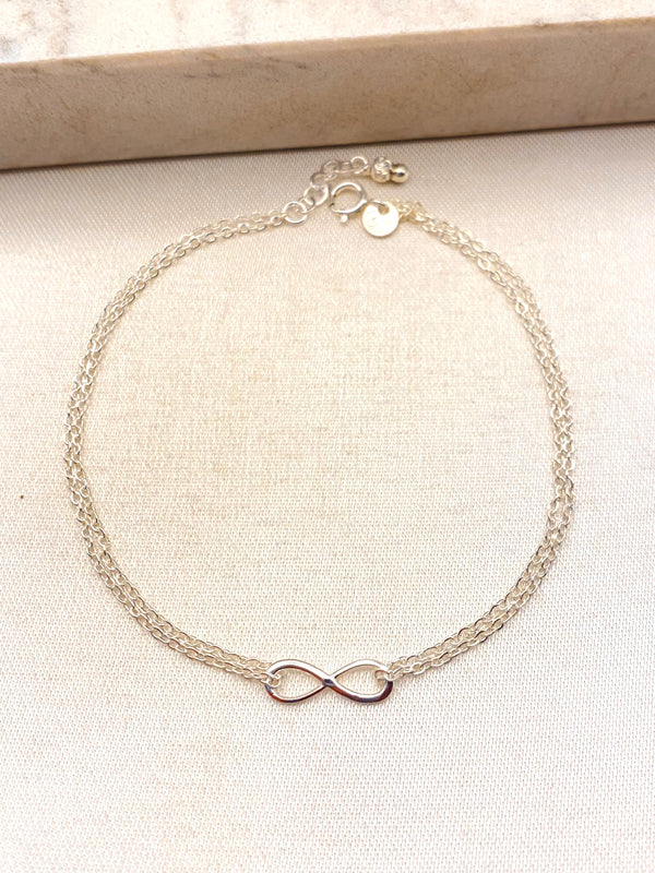 Pulsera Infinity Plata