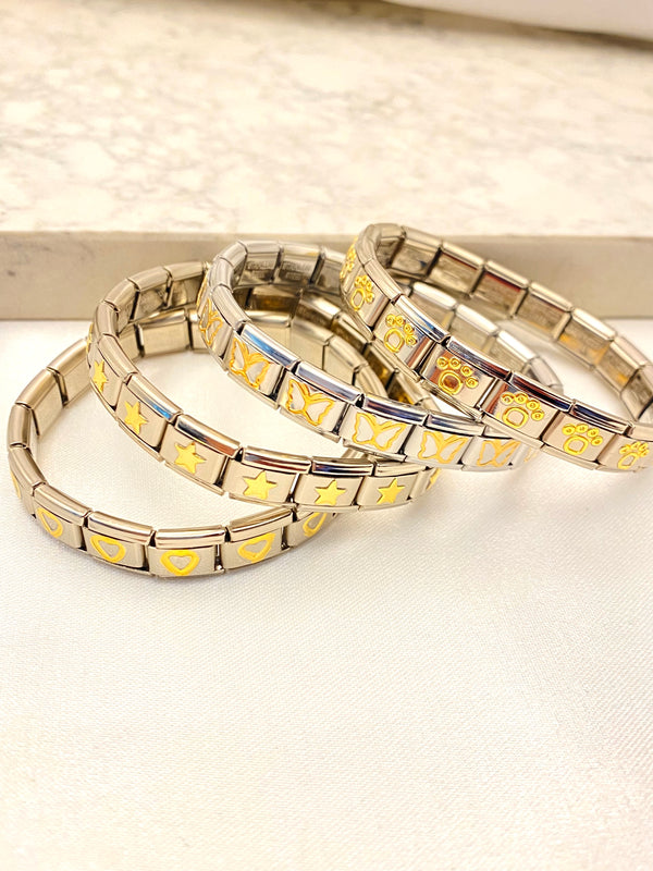 Pulsera Italiana con Figuras