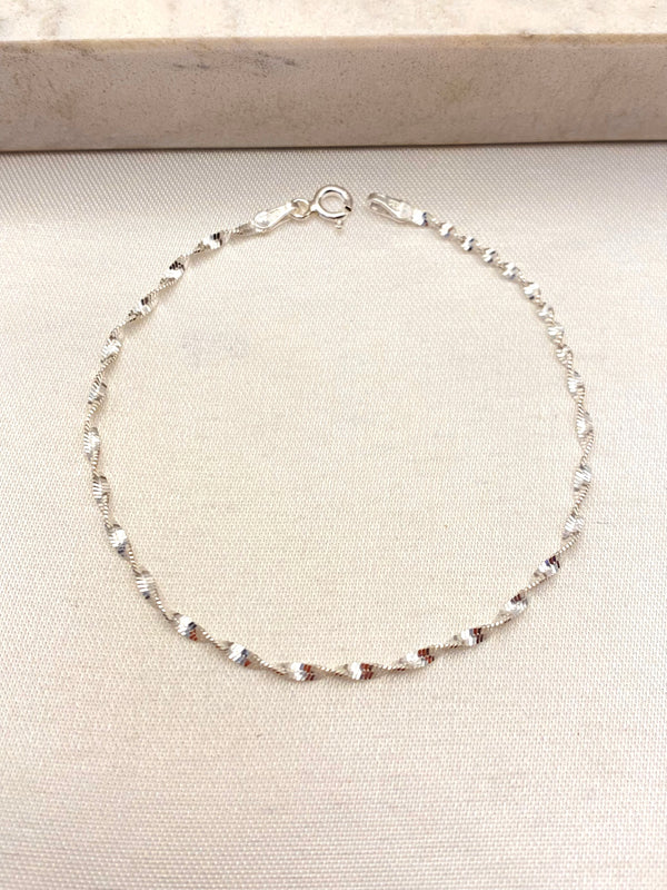 Pulsera Twist Plata