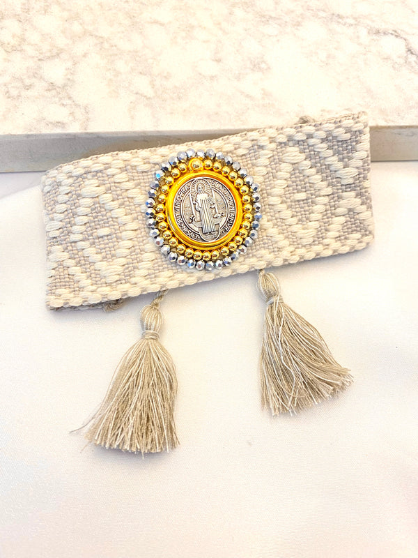 Pulsera Tejida San Benito