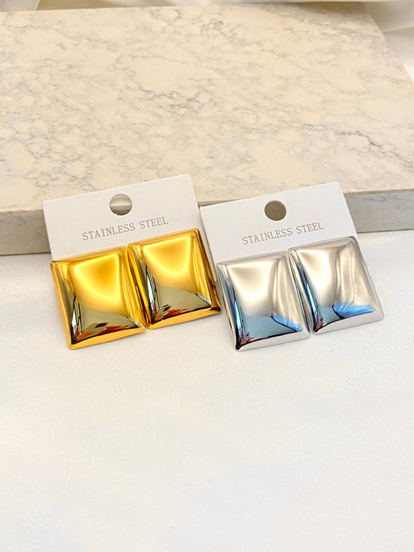 Arete Rectangulo Liso Acero