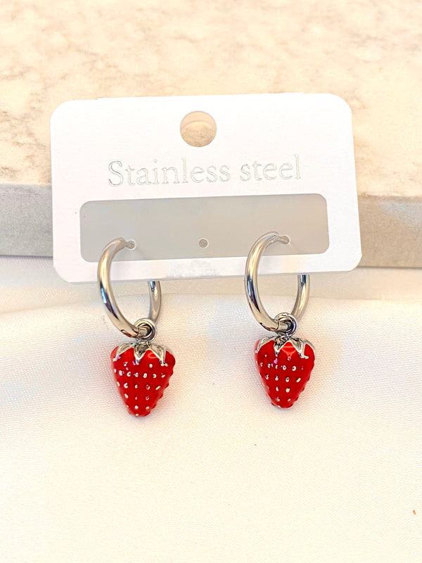 Huggie Fresa Plateada Acero