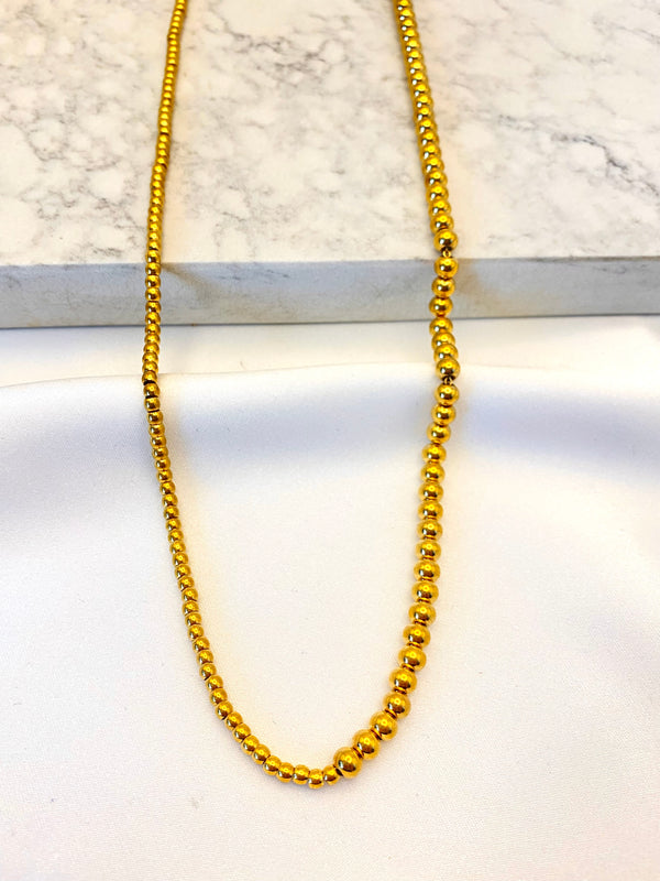 Cadena Balines Cobinada Acero