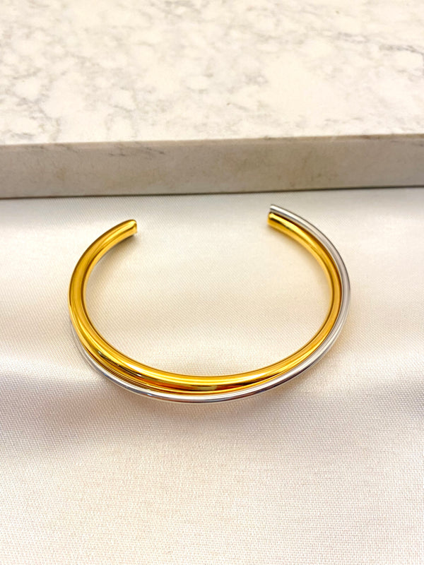 Pulsera Aro Enlazado Acero