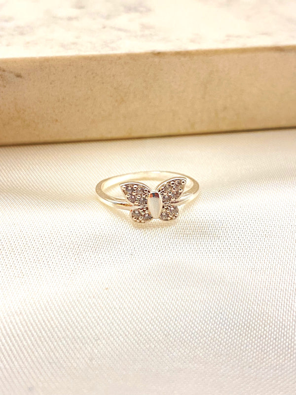 Anillo Mariposa Plata