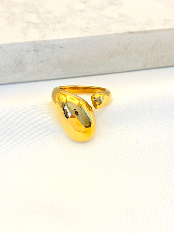 Anillo Melted Acero