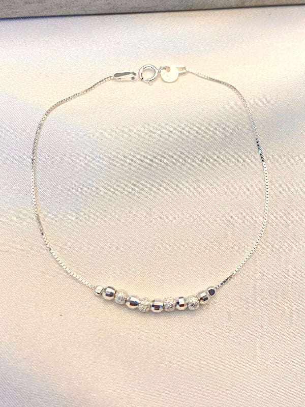 Pulsera Balines Mix Plata