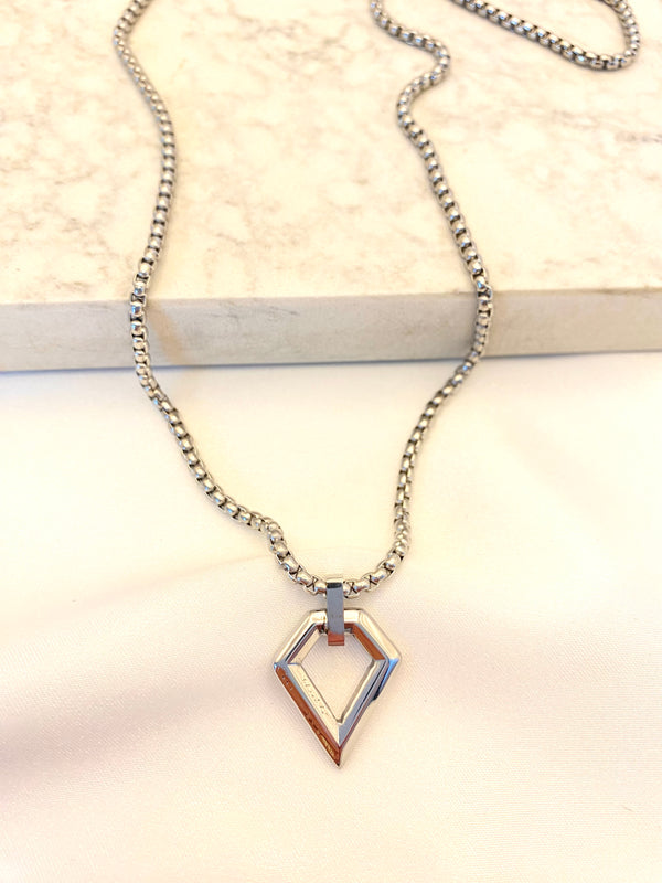 Cadena Diamond Caballero Acero