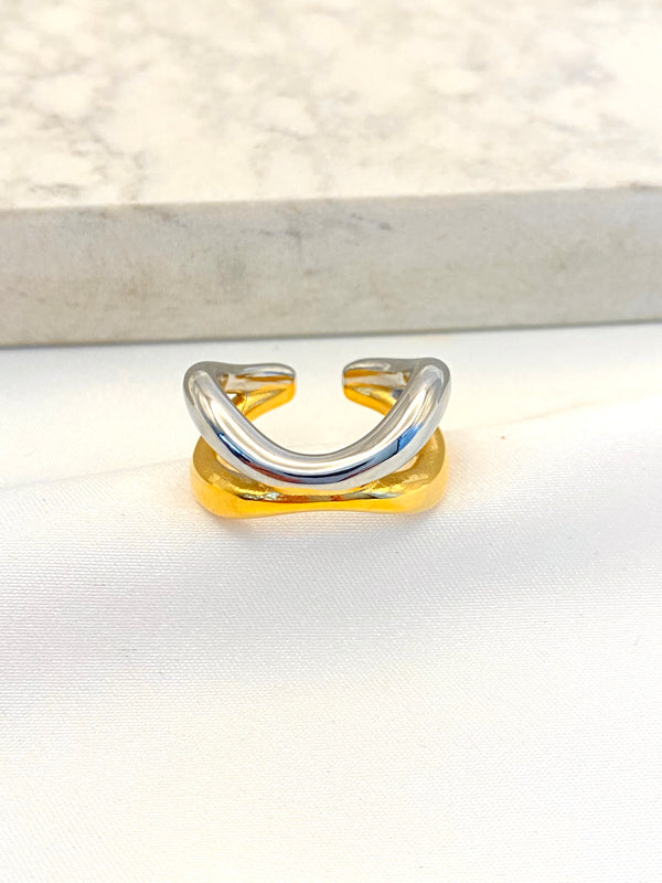 Anillo Eclipse Chunky Acero
