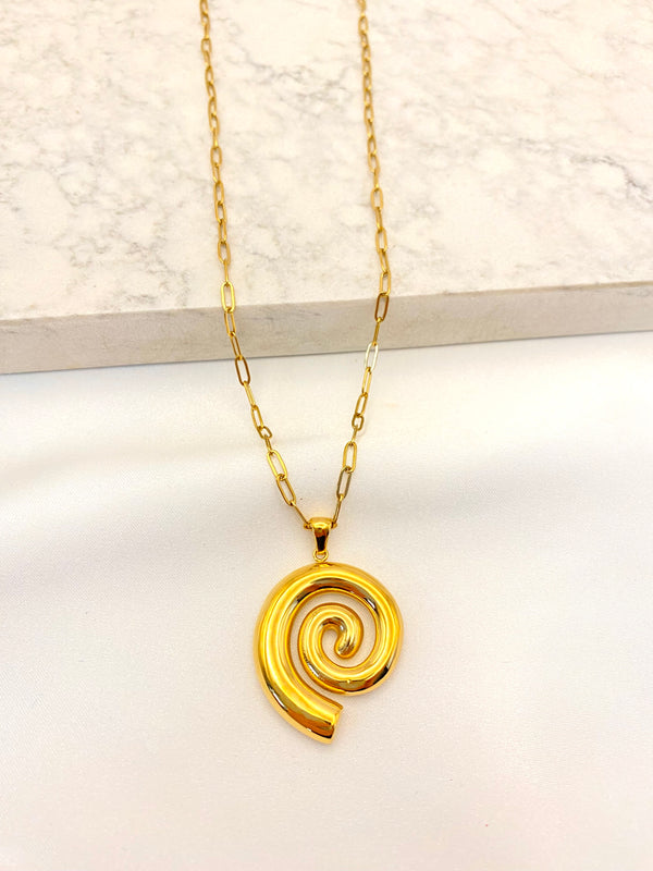 Collar Caracol Acero