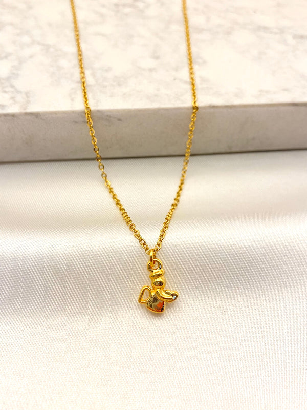 Collar Angel con Corazón