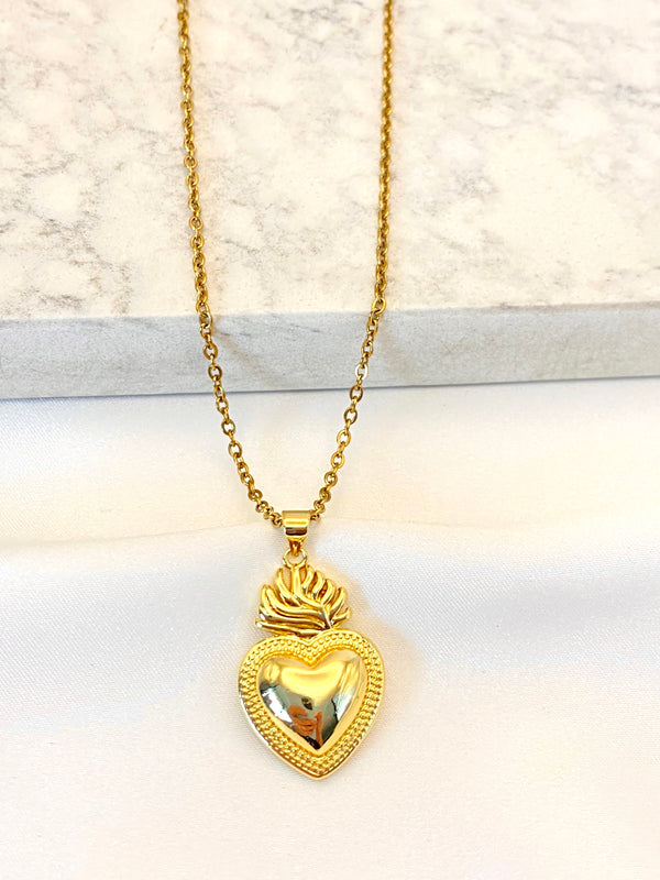 Collar Sagrado Corazon 25mm