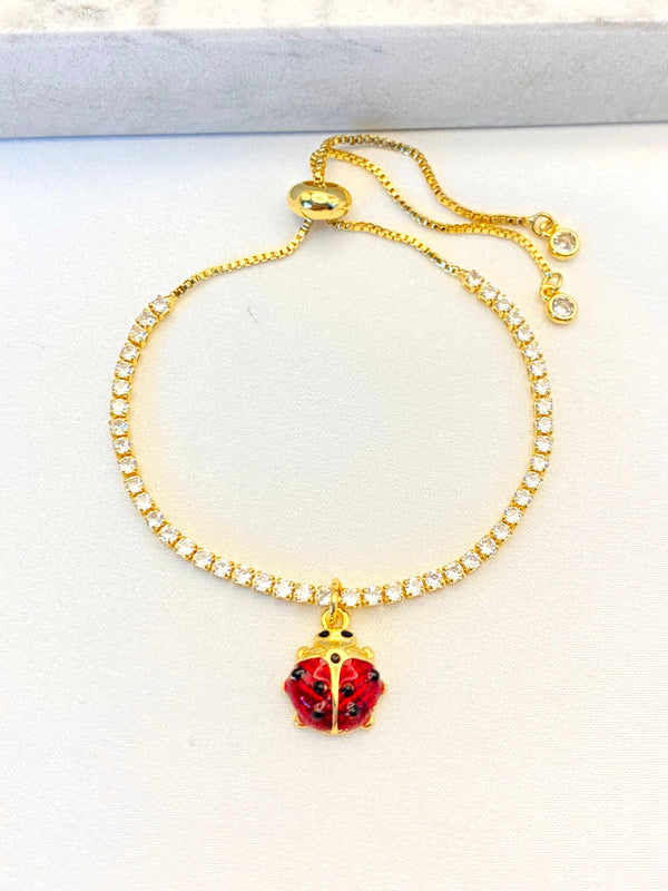 Pulsera Zirconias Dije