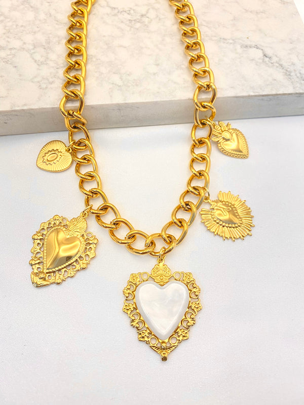 Collar Dijes Acero #3