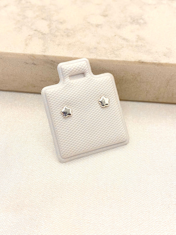 Broquel Florecita Solida Plata