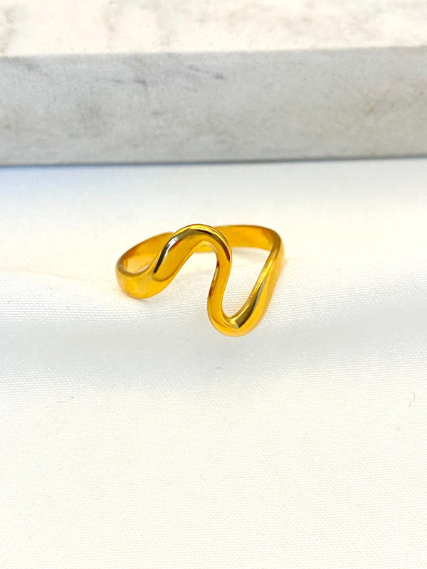 Anillo Curvo Acero