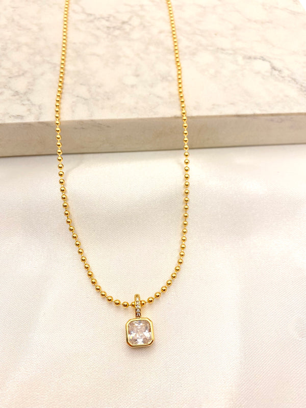 Collar Balines Mini Cristal