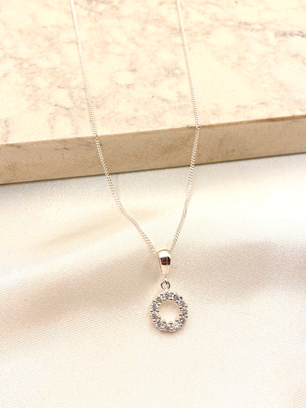 Collar Circulo Plata