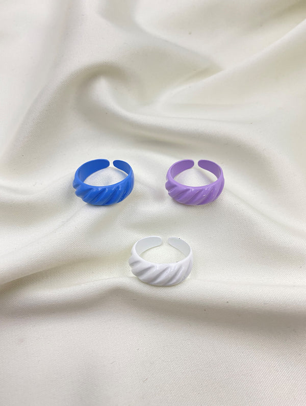 Anillo Croissant Colores