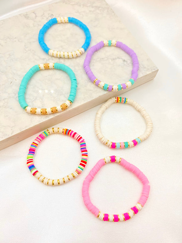 Pulsera Caucho Colores