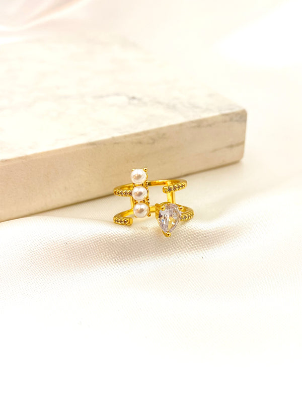 Anillo Gota Doble